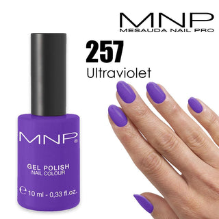 Smalto Gel Mesauda 10 Ml 257 Viola Ultravioletto