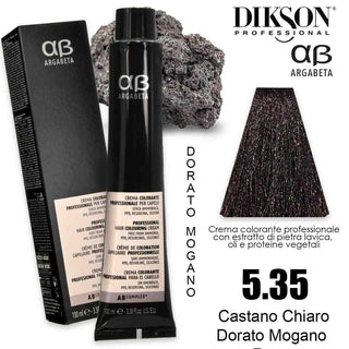 Dikson Argabeta Color 100 Ml 5.35 Castano Chiaro Dorato Mogano