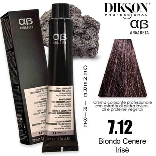 Dikson Argabeta Color 100 Ml 7.12 Biondo Cenere Iris