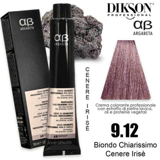 Dikson Argabeta Color 100 Ml 9.12 Biondo Chiarissimo Cenere Iris