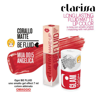 Be Fluid Lip Color Angelica Corallo Matte 4 Ml