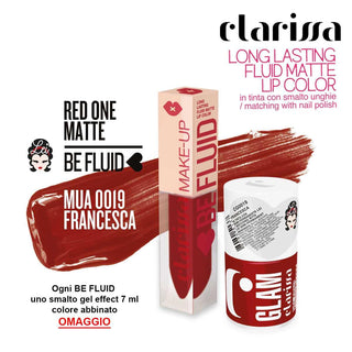 Be Fluid Lip Color Francesca Red One Matte 4 Ml