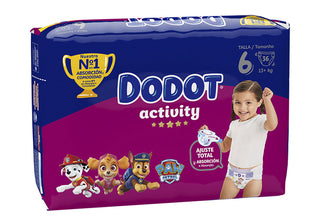 Diapers Dodot Activity size 6 13 kg 36 units 