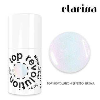 Clarissa Top revolution effetto sirena 14 ml — Semi-permanente topcoat