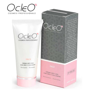Ocleo crema oro e collagene tubo 3pfree ml 50