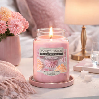Yankee Candle Home Inspiration Zucchero Filato 538 g — Candela Profumata