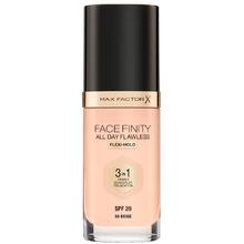Max factor All Day Flawless Facefinity 3 in 1 - Trucco a lunga tenuta 30 ml colorazione 55 Beige