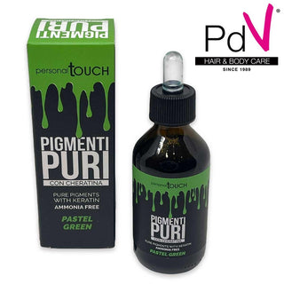 Accessori Personal touch pigmenti puri con cheratina 100 ml pastel green