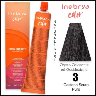 Inebrya Color 3 100ml — Tintura per capelli