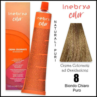 Inebrya Color 8 100ml — Tintura per capelli