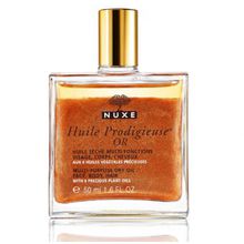 Nuxe Olio secco multifunzionale Huile glitter Prodigieuse OR (Olio secco multiuso) 100 ml 50 ml