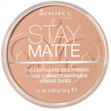 Rimmel Stay Matte - Compact Matte Powder 14 gr 001 Transparent