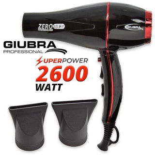 Giubra Phon Zero 22 Super Power Tourmaline 2600 Watt Cor.Preto 