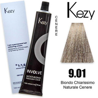 Kezy Involve Color 100 毫升 特浅自然灰金色 9.01 