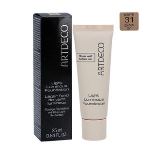 Artdeco Luminious Fondotinta leggero 31 Golden Tan 25 ml — Fondotinta