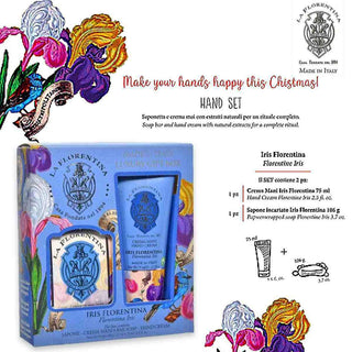 La Florentina Cofanetto Iris Flor 75 ml + 106 g — Sapone