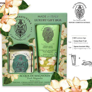 La Florentina Giftset Small Bl 75Ml Hc106G Soap Magnolia
