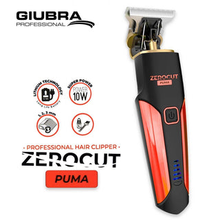 Máquina de cortar cabelo Giubra Zerocut Puma Vermelho 