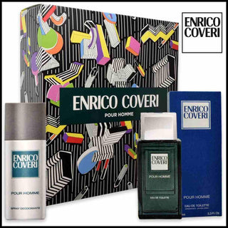 Enrico coveri coffret pour homme edt 100 ml + deo 150 ml