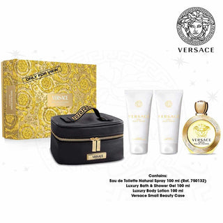 Versace Eros Per Donna Edt100+Bsg100+Bl100+Gwp