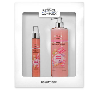 Retinol Cofanetto Bagnoschiuma 500 Ml + Acqua Corpo 75 Ml Marshmallow