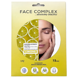 Face complex Maschera In Tessuto Limone 1 Pz 1 unità