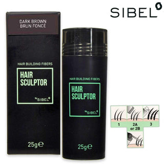 Sibel Hs Fibre Per Capelli Castano Scuro 25 G