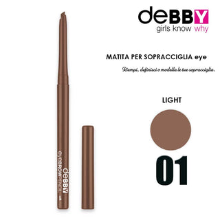 Matita Per Sopracciglia Debby Waterproof 1