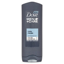 Dove 맨+케어 쿨 Fresh 바디 앤 페이스 클렌저 - 400ml