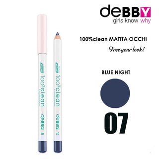 Debby Matita Occhi 100% Clean 7 Blue Night