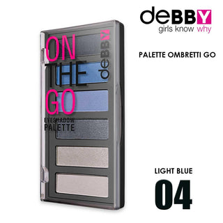 Palette Di Ombretti Debby Ombretto On The Go 04 Azzurro