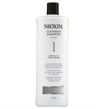 Nioxin System 1 Cleanser Capelli Fini da Normali a Diradati flacone volume 1000ml