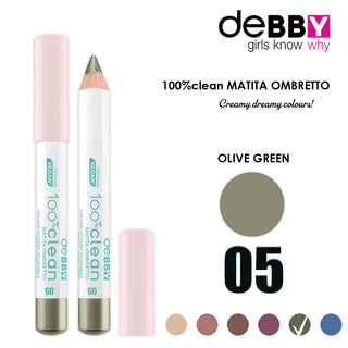 Debby Ombretto Jumbo 100% Clean 05 Olive Green