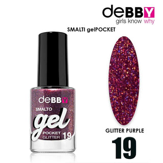 Debby Smalto Gel Pocket 19 Glitter Viola