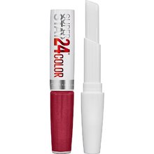 Maybelline スーパーステイ 24H カラーリップスティック 9ml 195 リライアブル ラズベリー