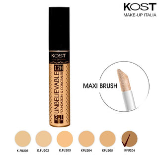 Fond de teint incroyable 12 heures, Kost Make Up 206 