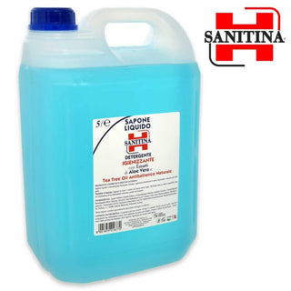 Kerol Sanitina sapone liquido detergente igienizzante 5000 ml aloe&tea tree oil