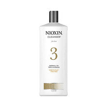 Nioxin System 3 Cleanser for Fine Hair from Normal to Thinning Chemically Treated 1000ml 