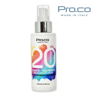 Pro.Co Rainbow 20 Benefici In 1 Balsamo Spray Senza Risciacquo 100 Ml