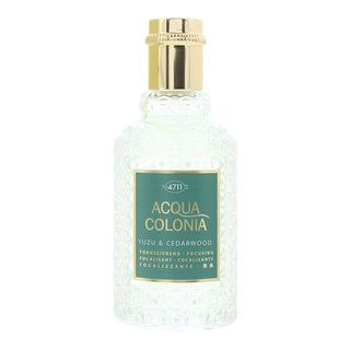 4711 Acqua Colonia Yuzu & Cedarwood, Eau De Cologne, Unisex, 50 ml