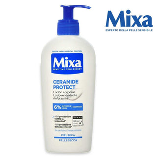 Mixa Body Ceramide Protect Crema Rinforzante Pelle Molto Secca Pump 250 Ml
