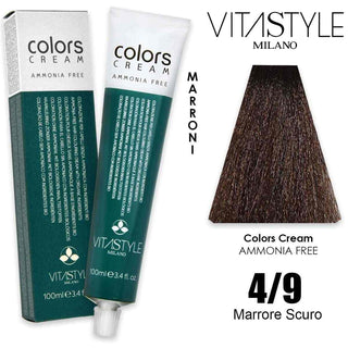 Vitastyle Colors Crema Senza Ammoniaca 100 Ml 4.9