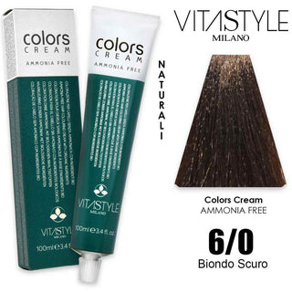 Vitastyle Colors Crema Senza Ammoniaca 100 Ml 6.0