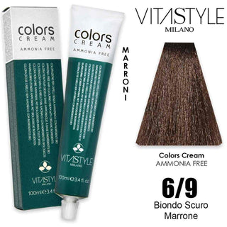 Vitastyle Colors Crema Senza Ammoniaca 100 Ml 6.9