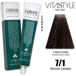 Vitastyle Colors Crema Senza Ammoniaca 100 Ml 7.1