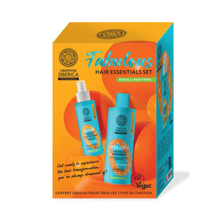 Natura Siberica Volume Repair Gift Set: Shampoo per tutti i tipi di capelli 200 ml e Balsamo 200 ml