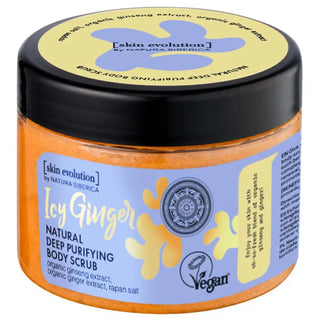 Natura Siberica Scrub Corpo Purificante Profondo Naturale allo Zenzero Ghiacciato 300ml