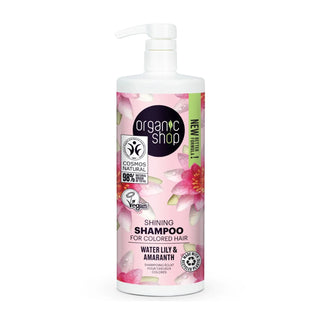 Champú de nenúfar Organic Shop para cabello teñido 1000 ml 