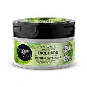 Organic Shop Dischi Esfolianti all'Olio di Tea Tree 20 un