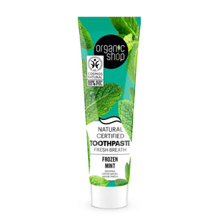 Organic Shop Dentifrico alla menta surgelata Fresh Bearth 100g